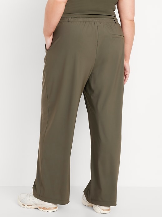 Image number 8 showing, High-Waisted SleekTech Trouser Pants