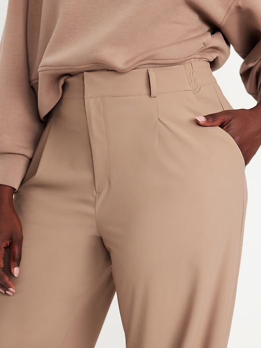 Image number 3 showing, High-Waisted SleekTech Trouser Pants