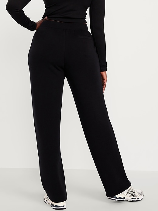 Image number 6 showing, High-Waisted Bounce Fleece Trouser Sweatpants