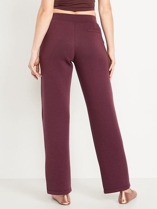 Image number 2 showing, High-Waisted Bounce Fleece Trouser Sweatpants