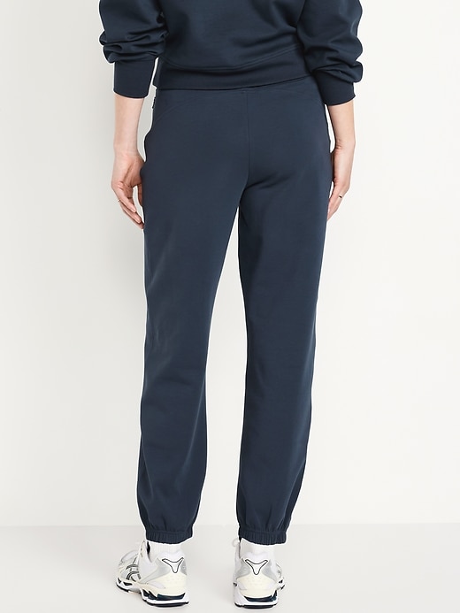 Image number 2 showing, High-Waisted Dynamic Fleece Sweatpants