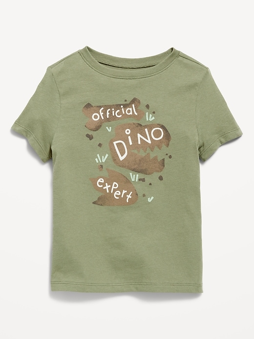 Image number 1 showing, Short-Sleeve Unisex Graphic T-Shirt for Toddler
