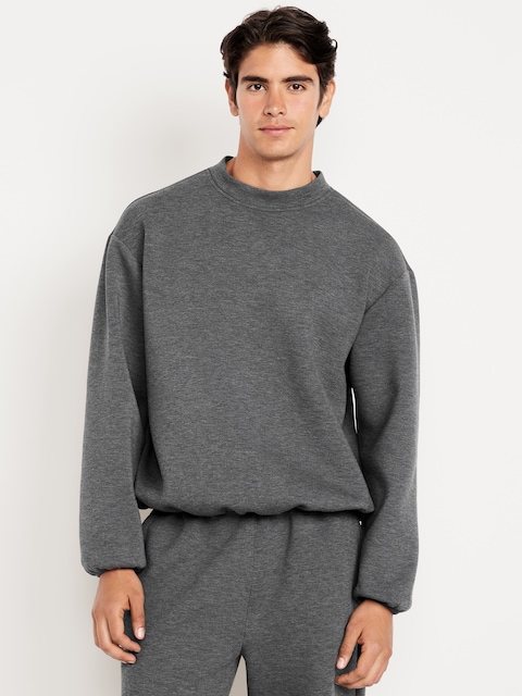 Bounce Fleece Oversized Sweatshirt - Charcoal Heather