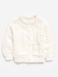 Chenille Cardigan Sweater for Toddler Girls