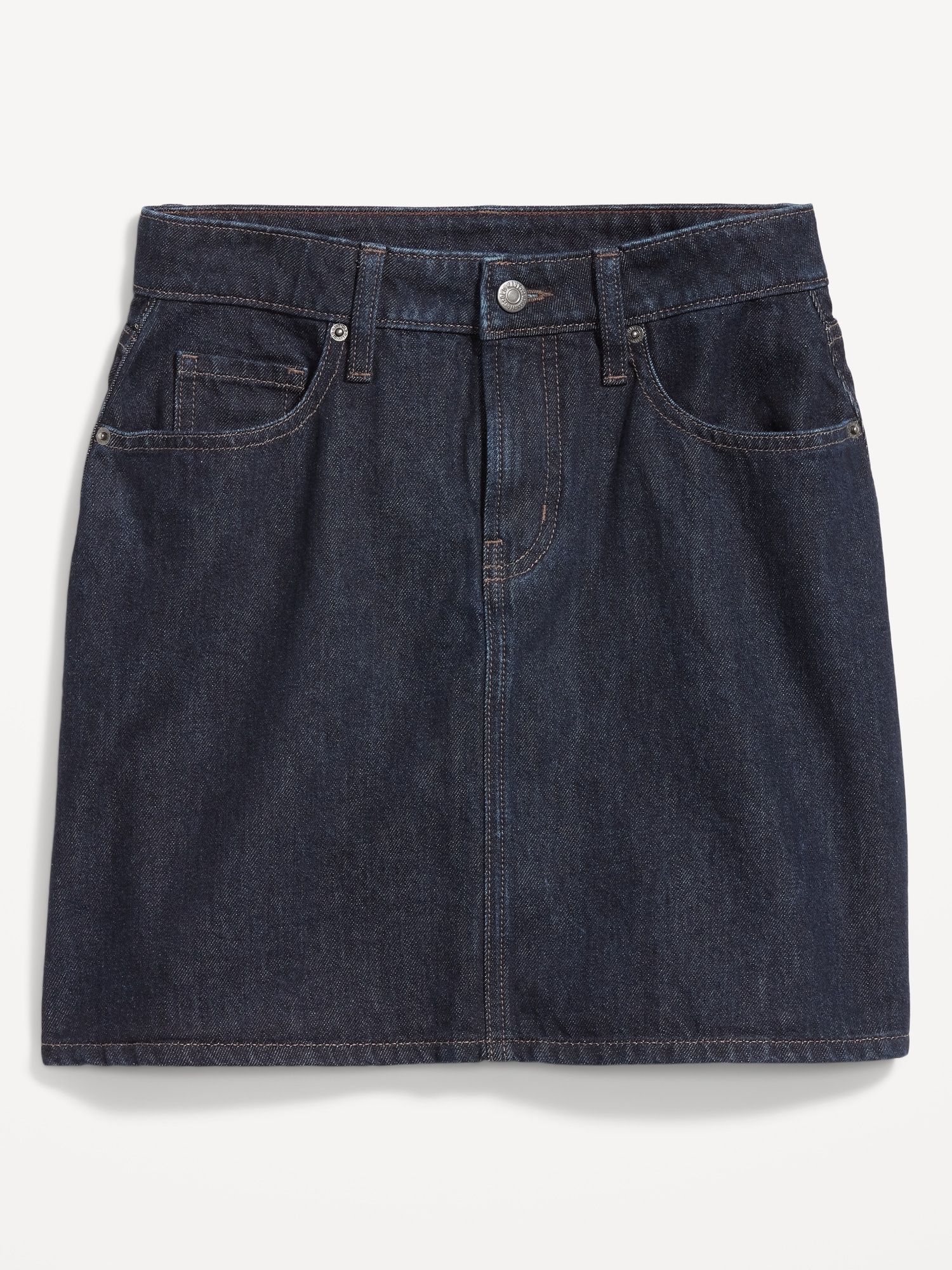 High-Waisted OG A-Line Mini Skirt