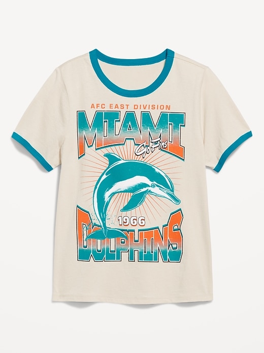 Image number 8 showing, NFL™ Miami Dolphins™ EveryWear Crew-Neck Ringer T-Shirt