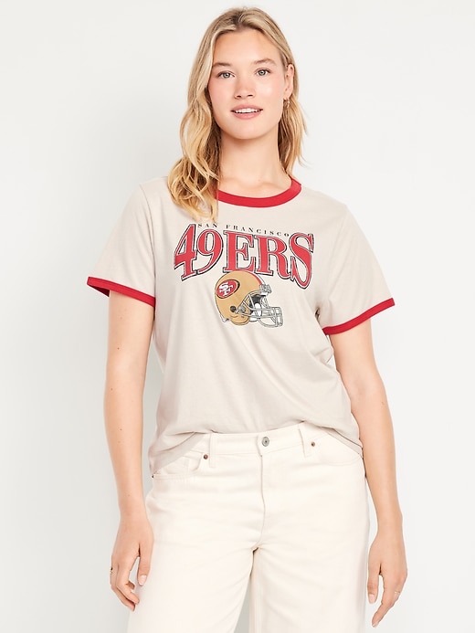 Image number 5 showing, NFL™ San Francisco 49ers™ EveryWear Crew-Neck Ringer T-Shirt