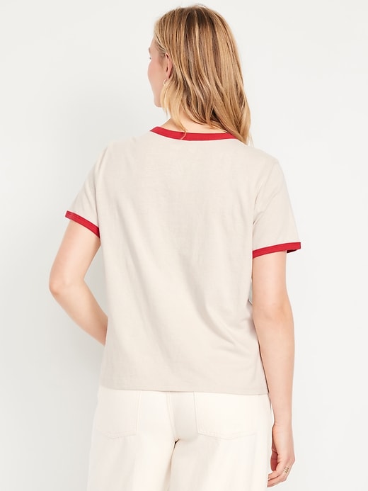 Image number 6 showing, NFL™ San Francisco 49ers™ EveryWear Crew-Neck Ringer T-Shirt
