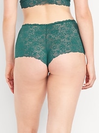 Image number 6 showing, Lace Boyshort Underwear