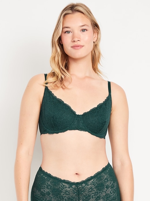 Image number 5 showing, Lace Balconette Bra