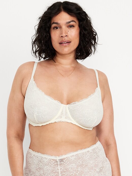 Image number 7 showing, Lace Balconette Bra