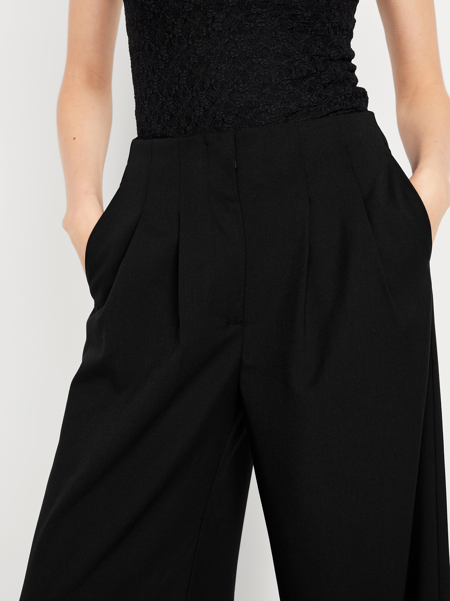 Extra High-Waisted Super Wide-Leg Pants