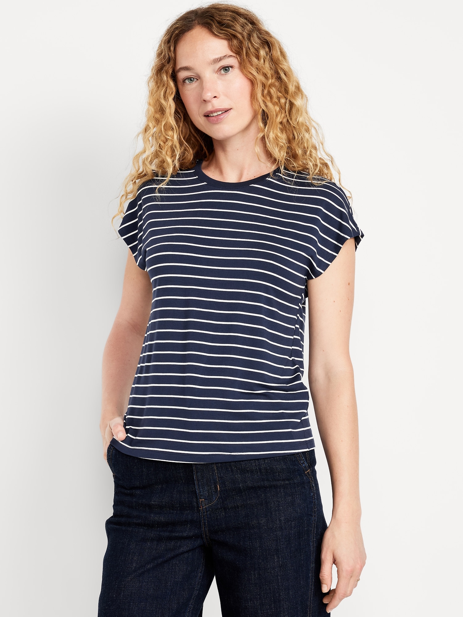 Luxe Dolman-Sleeve Top