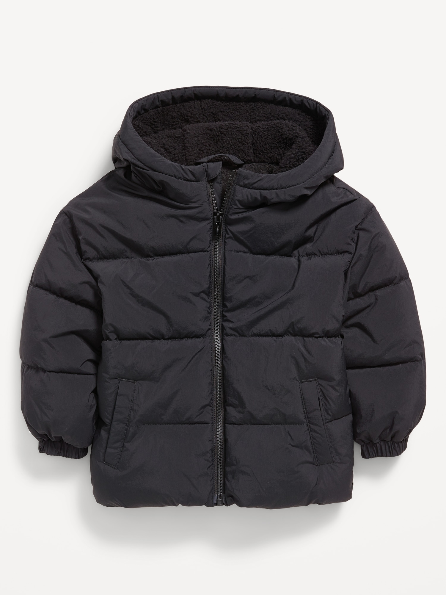 Water-Resistant Puffer Jacket for Toddler Boys