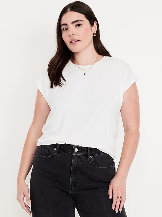 Image number 4 showing, Luxe Dolman T-Shirt