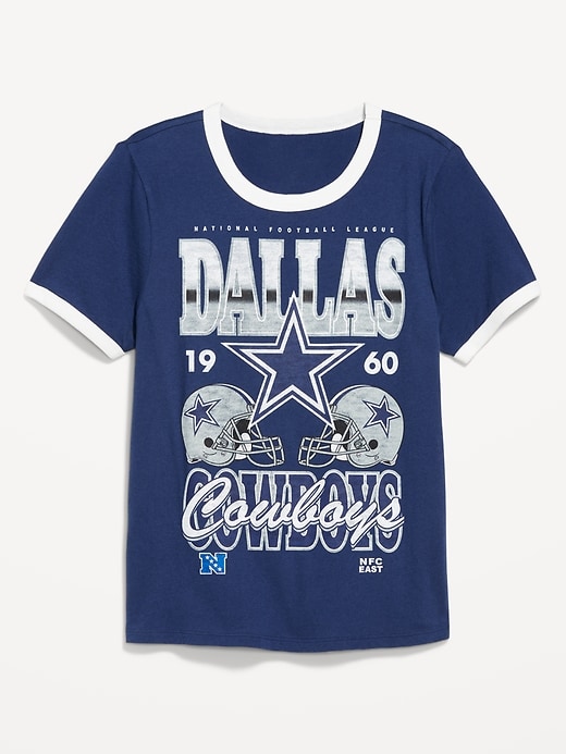 Image number 1 showing, NFL™ Dallas Cowboys™ EveryWear Crew-Neck Ringer T-Shirt