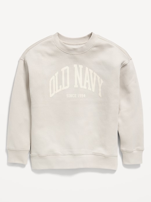 Image number 1 showing, Oversized Logo-Graphic Sweatshirt for Boys