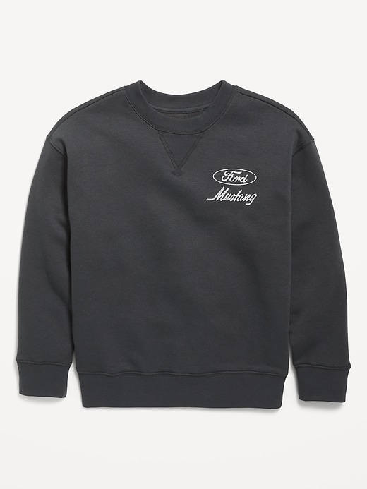 Image number 2 showing, Ford Mustang™ Oversized Graphic Sweatshirt for Boys