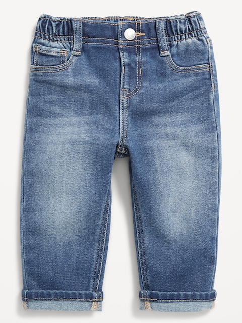 Loose Jeans for Baby - Medium Wash