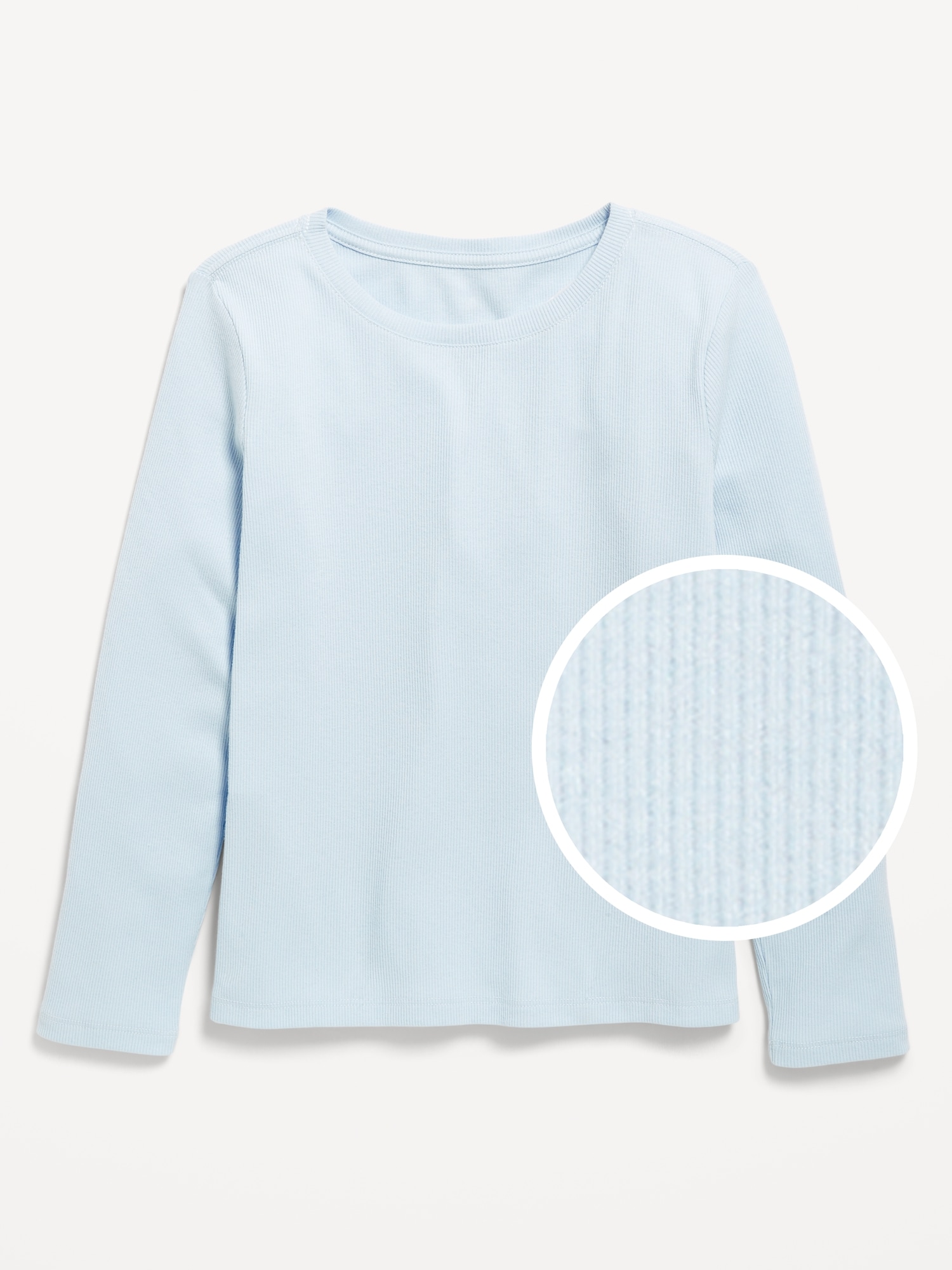 Softest Long-Sleeve Heart-Pocket T-Shirt for Girls