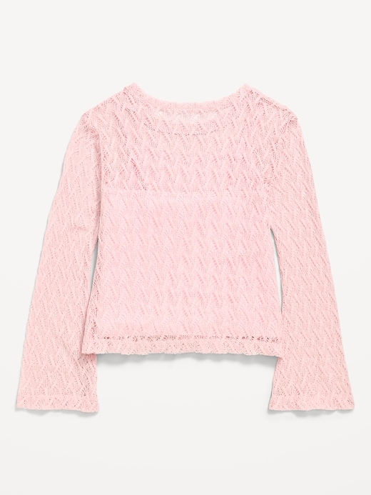 Image number 3 showing, 2-In-1 Textured Knit Top for Girls
