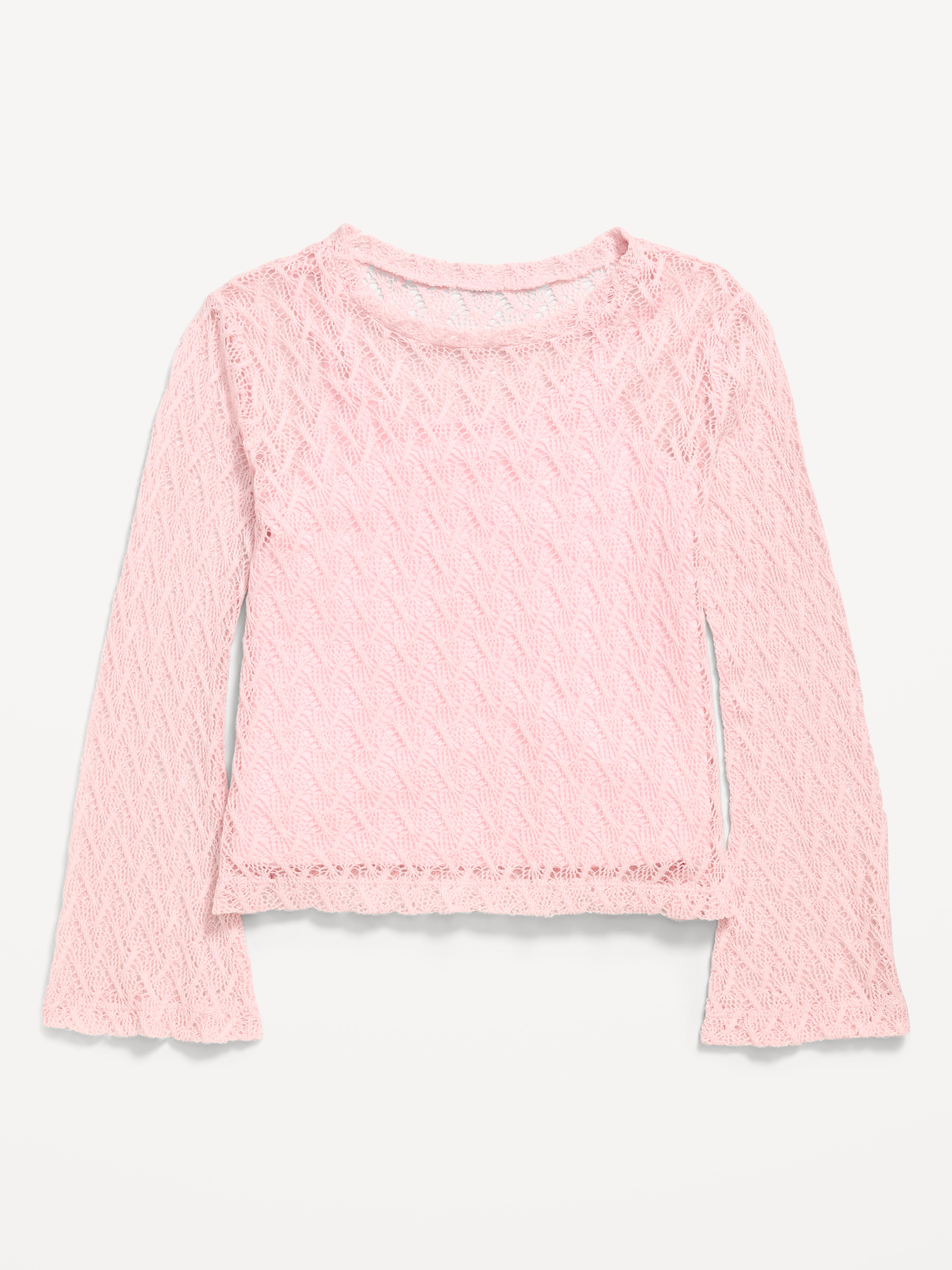 2-In-1 Textured Knit Top for Girls | Old Navy