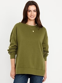 Image number 1 showing, SoComfy Relaxed Tunic Sweatshirt