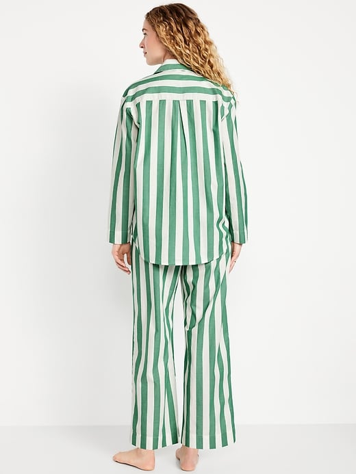 Image number 2 showing, Poplin Pajama Pant Set