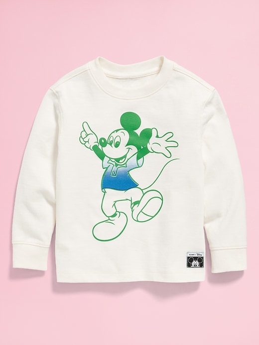 Image number 2 showing, Old Navy x Disney© Oversized Long-Sleeve Graphic T-Shirt for Toddler Boys