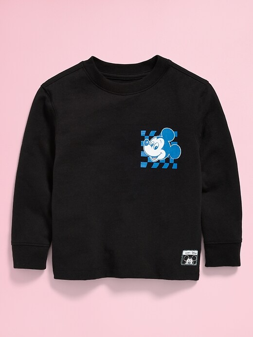 Image number 2 showing, Old Navy x Disney© Oversized Long-Sleeve Graphic T-Shirt for Toddler Boys