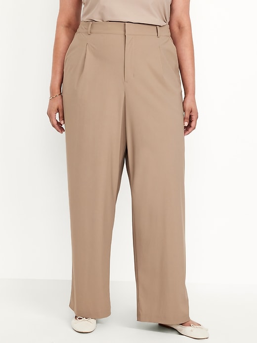 Image number 7 showing, High-Waisted SleekTech Trouser Pants