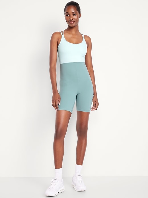 Image number 1 showing, StudioSmooth Bodysuit -- 6-inch inseam