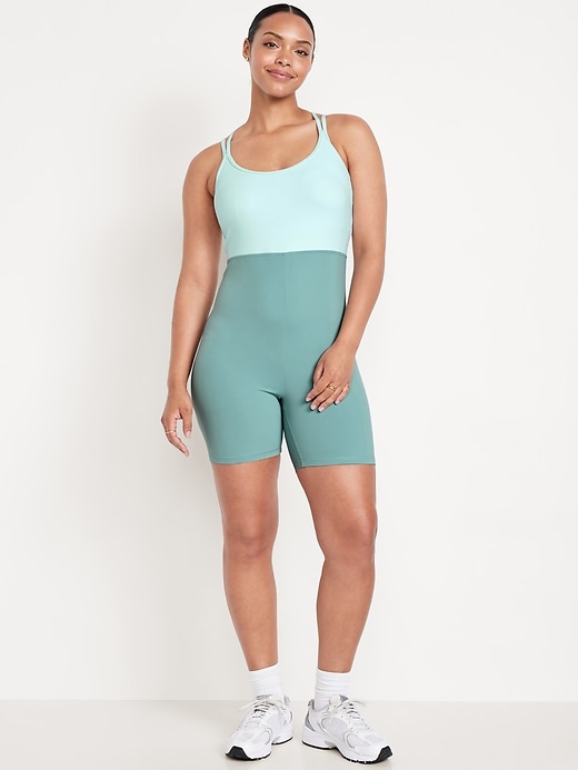 Image number 6 showing, StudioSmooth Bodysuit -- 6-inch inseam