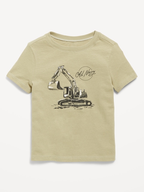 Short-Sleeve Logo-Graphic T-Shirt for Toddler Boys - Nettle