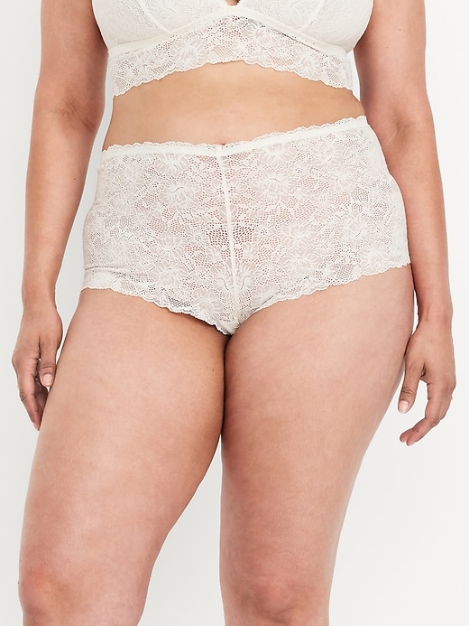 Image number 7 showing, Lace Boyshort Underwear