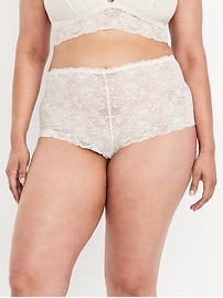 Image number 7 showing, Lace Boyshort Underwear