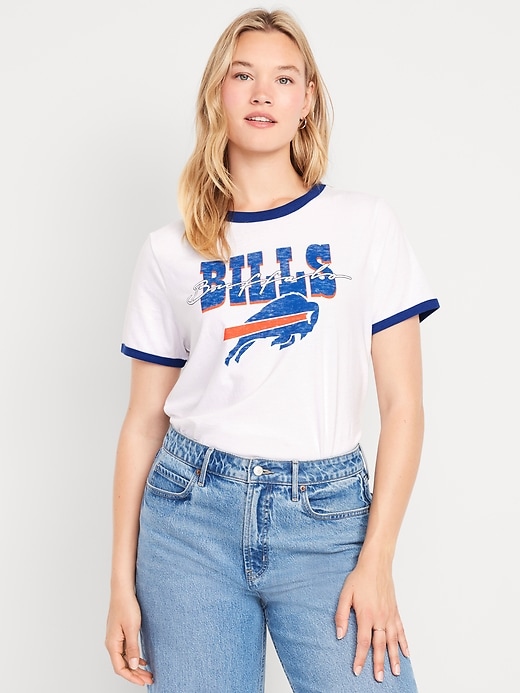 Image number 5 showing, NFL™ Buffalo Bills™ EveryWear Crew-Neck Ringer T-Shirt