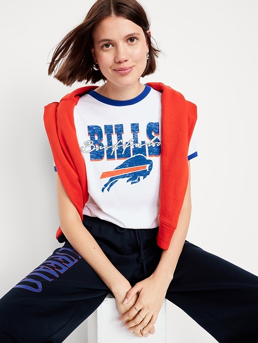 Image number 3 showing, NFL™ Buffalo Bills™ EveryWear Crew-Neck Ringer T-Shirt
