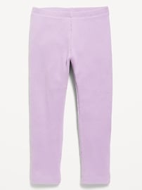 Image number 1 showing, Cozy Waffle-Knit Leggings for Toddler Girls