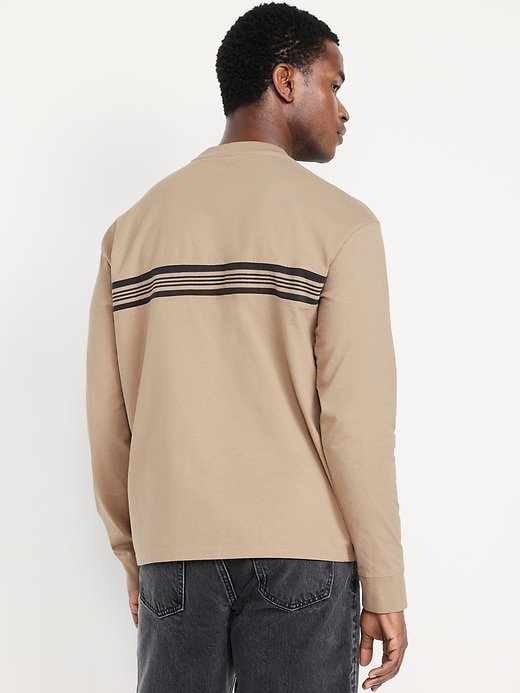 Image number 2 showing, Heavyweight Chest-Stripe T-Shirt