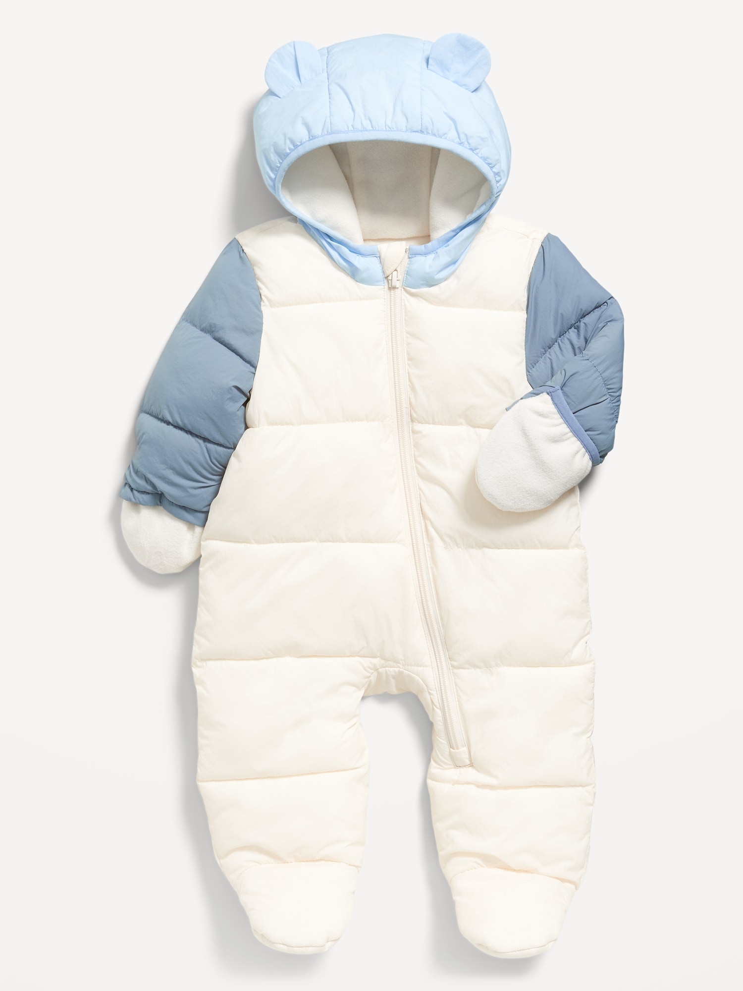 Unisex Water-Resistant Frost Free Puffer Snowsuit for Baby