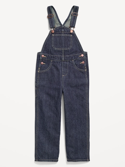 Image number 1 showing, Utility Jean Overalls for Toddler Boys