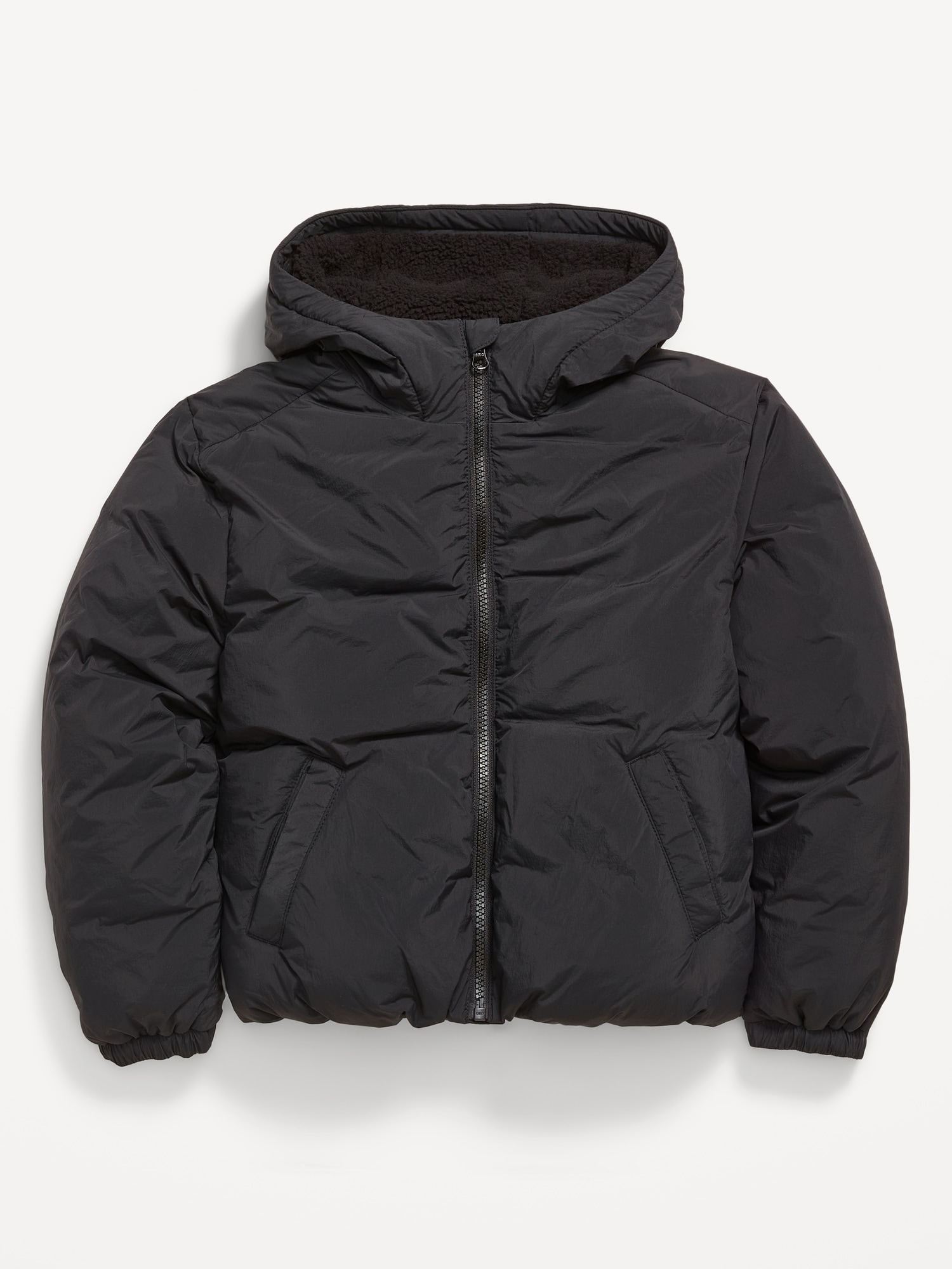 Water-Resistant Puffer Jacket for Girls