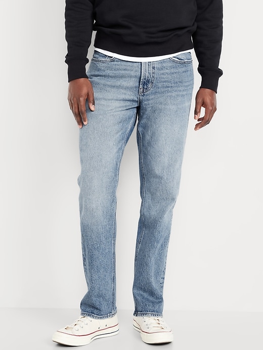 Image number 1 showing, 90's Straight Built-In Flex Jeans