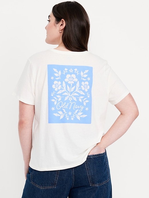 Image number 6 showing, EveryWear Crew-Neck Logo-Graphic T-Shirt