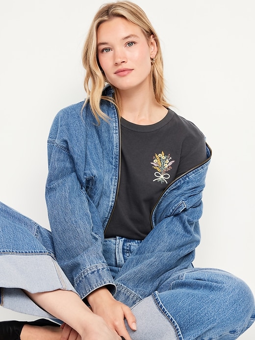 Image number 3 showing, EveryWear Crew-Neck Graphic T-Shirt