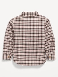 Image number 2 showing, Long-Sleeve Plaid Pocket Shirt for Baby