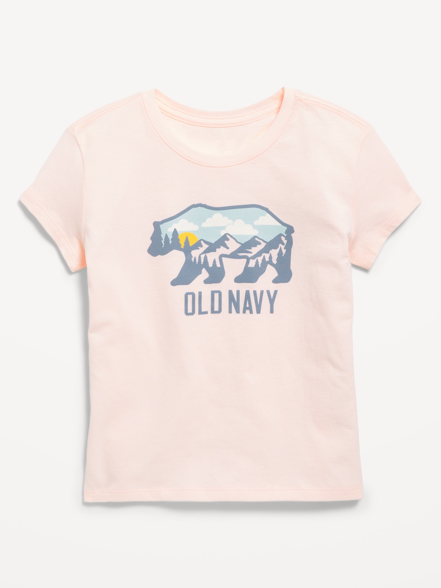 Short-Sleeve Logo-Graphic T-Shirt for Girls