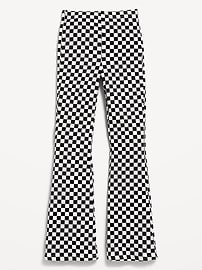 Image number 4 showing, Printed High-Waisted Flared Leggings for Girls