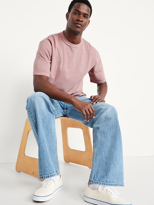 Image number 3 showing, Garment-Dyed Cropped T-Shirt